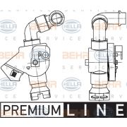 Слика 1 на вентил за регулирање на разладна течност HELLA BEHR  SERVICE  PREMIUM LINE 9XL 351 341-041