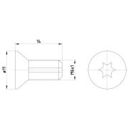 Слика 1 на винт, сопирачки диск HELLA 8DZ 355 209-121