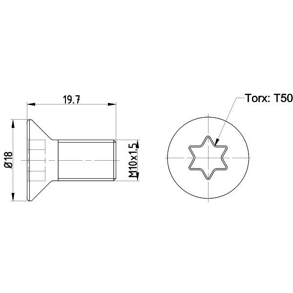 Слика на винт, сопирачки диск TEXTAR TPM0016 за Ford Mondeo 4 2.0 TDCi - 136 коњи дизел