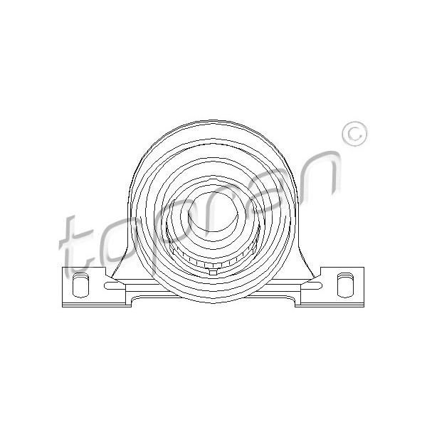 Слика на Висечки лагер TOPRAN 501 593 за BMW 3 Coupe E36 318 is - 140 коњи бензин