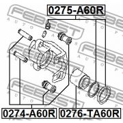 Слика 2 $на Водач, сопирачки апарат FEBEST 0274-A60R