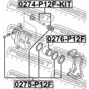 Слика 2 $на Водач, сопирачки апарат FEBEST 0274-P12F-KIT