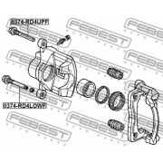 Слика 2 на водач, сопирачки апарат FEBEST 0374-RD4UPF