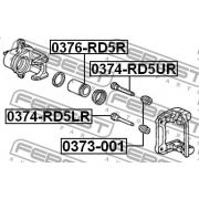 Слика 2 на водач, сопирачки апарат FEBEST 0374-RD5LR