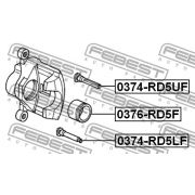 Слика 2 на водач, сопирачки апарат FEBEST 0374-RD5UF