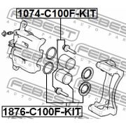 Слика 2 $на Водач, сопирачки апарат FEBEST 1074-C100F-KIT