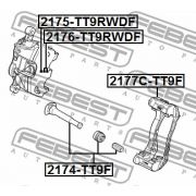 Слика 2 $на Водач, сопирачки апарат FEBEST 2174-TT9F