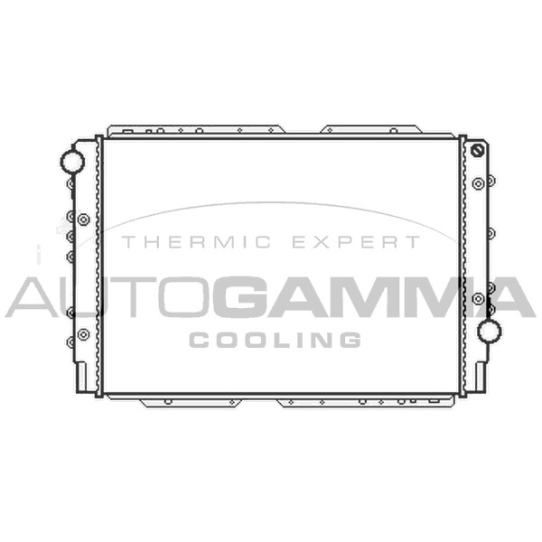 Слика на Воден радиатор (ладник) AUTOGAMMA 103437