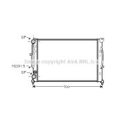 Слика 1 $на Воден радиатор (ладник) AVA QUALITY COOLING AIA2123