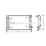 Слика 1 $на Воден радиатор (ладник) AVA QUALITY COOLING AIA2158