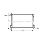 Слика 1 $на Воден радиатор (ладник) AVA QUALITY COOLING CRA2080