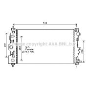 Слика 1 $на Воден радиатор (ладник) AVA QUALITY COOLING CT2046