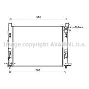 Слика 1 на Воден радиатор (ладник) AVA QUALITY COOLING DAA2007