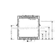 Слика 1 $на Воден радиатор (ладник) AVA QUALITY COOLING DF2010