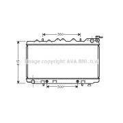 Слика 1 $на Воден радиатор (ладник) AVA QUALITY COOLING DN2137