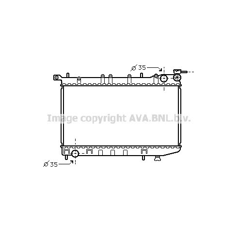 Слика на Воден радиатор (ладник) AVA QUALITY COOLING DN2174