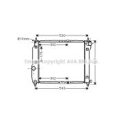 Слика 1 $на Воден радиатор (ладник) AVA QUALITY COOLING DWA2066