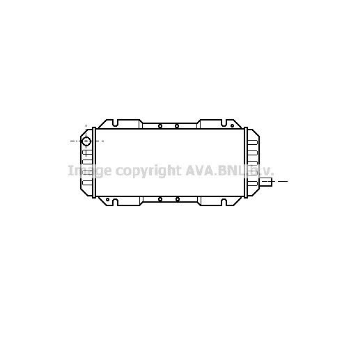 Слика на Воден радиатор (ладник) AVA QUALITY COOLING FD2004