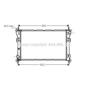 Слика 1 на Воден радиатор (ладник) AVA QUALITY COOLING FD2318