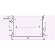 Слика 1 на Воден радиатор (ладник) AVA QUALITY COOLING FD2643