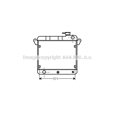 Слика на Воден радиатор (ладник) AVA QUALITY COOLING FT2013