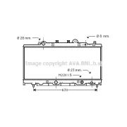 Слика 1 $на Воден радиатор (ладник) AVA QUALITY COOLING FT2199