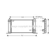 Слика 1 $на Воден радиатор (ладник) AVA QUALITY COOLING FT2251