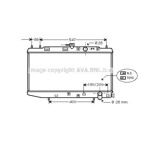 Слика на Воден радиатор (ладник) AVA QUALITY COOLING HD2047