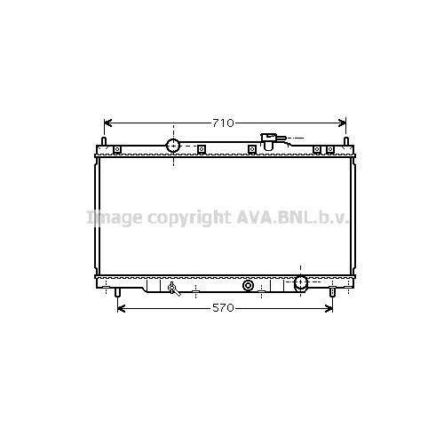 Слика на Воден радиатор (ладник) AVA QUALITY COOLING HD2162