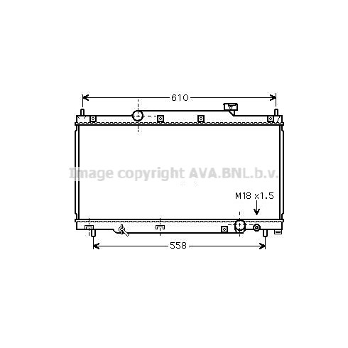 Слика на Воден радиатор (ладник) AVA QUALITY COOLING HD2164