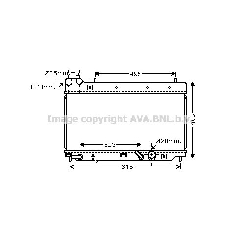 Слика на Воден радиатор (ладник) AVA QUALITY COOLING HD2195