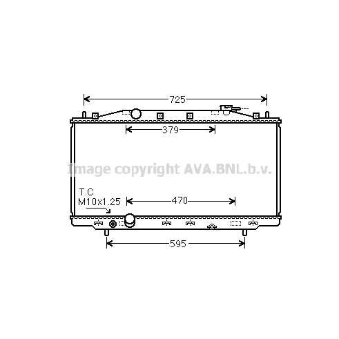 Слика на Воден радиатор (ладник) AVA QUALITY COOLING HD2284