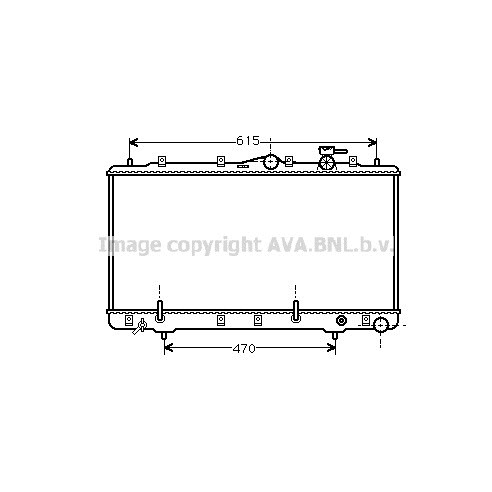 Слика на Воден радиатор (ладник) AVA QUALITY COOLING HY2027