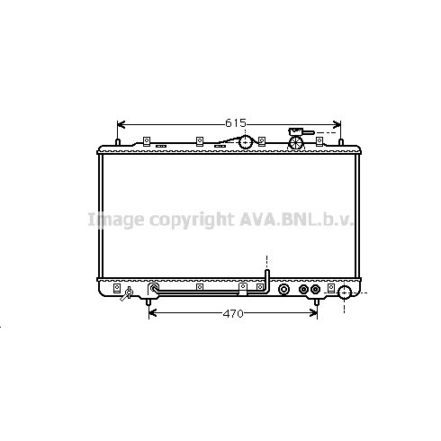 Слика на Воден радиатор (ладник) AVA QUALITY COOLING HY2033