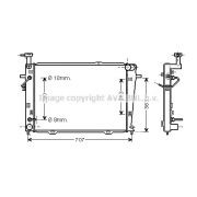 Слика 1 $на Воден радиатор (ладник) AVA QUALITY COOLING HY2127