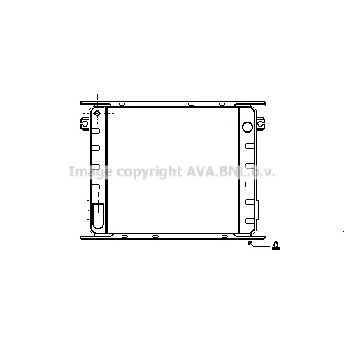 Слика на Воден радиатор (ладник) AVA QUALITY COOLING IV2009