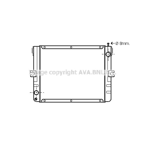 Слика на Воден радиатор (ладник) AVA QUALITY COOLING IV2010