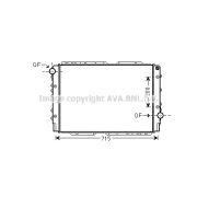 Слика 1 $на Воден радиатор (ладник) AVA QUALITY COOLING LC2091