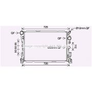 Слика 1 $на Воден радиатор (ладник) AVA QUALITY COOLING MS2691