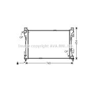 Слика 1 $на Воден радиатор (ладник) AVA QUALITY COOLING MSA2463