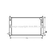 Слика 1 на Воден радиатор (ладник) AVA QUALITY COOLING MTA2207