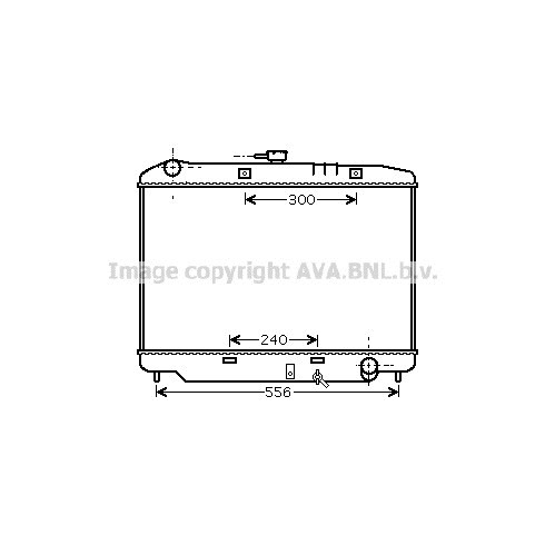 Слика на Воден радиатор (ладник) AVA QUALITY COOLING OL2179