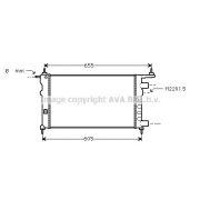 Слика 1 $на Воден радиатор (ладник) AVA QUALITY COOLING OLA2261