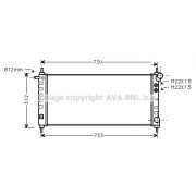 Слика 1 $на Воден радиатор (ладник) AVA QUALITY COOLING OLA2263