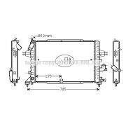 Слика 1 на Воден радиатор (ладник) AVA QUALITY COOLING OLA2364