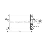 Слика 1 $на Воден радиатор (ладник) AVA QUALITY COOLING OLA2444