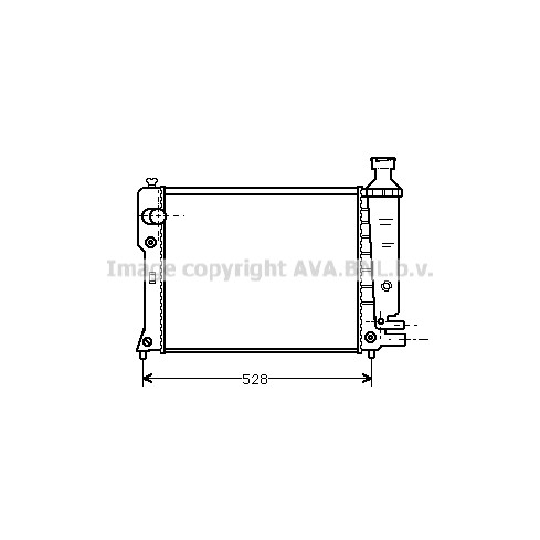 Слика на Воден радиатор (ладник) AVA QUALITY COOLING PE2092