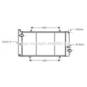 Слика 1 $на Воден радиатор (ладник) AVA QUALITY COOLING PE2111