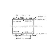 Слика 1 на Воден радиатор (ладник) AVA QUALITY COOLING PE2300