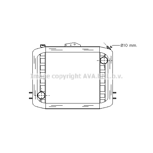 Слика на Воден радиатор (ладник) AVA QUALITY COOLING RE2018